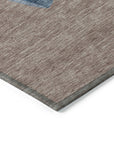 Addison Rugs Raeanor Taupe Washable Indoor-Outdoor Rug
