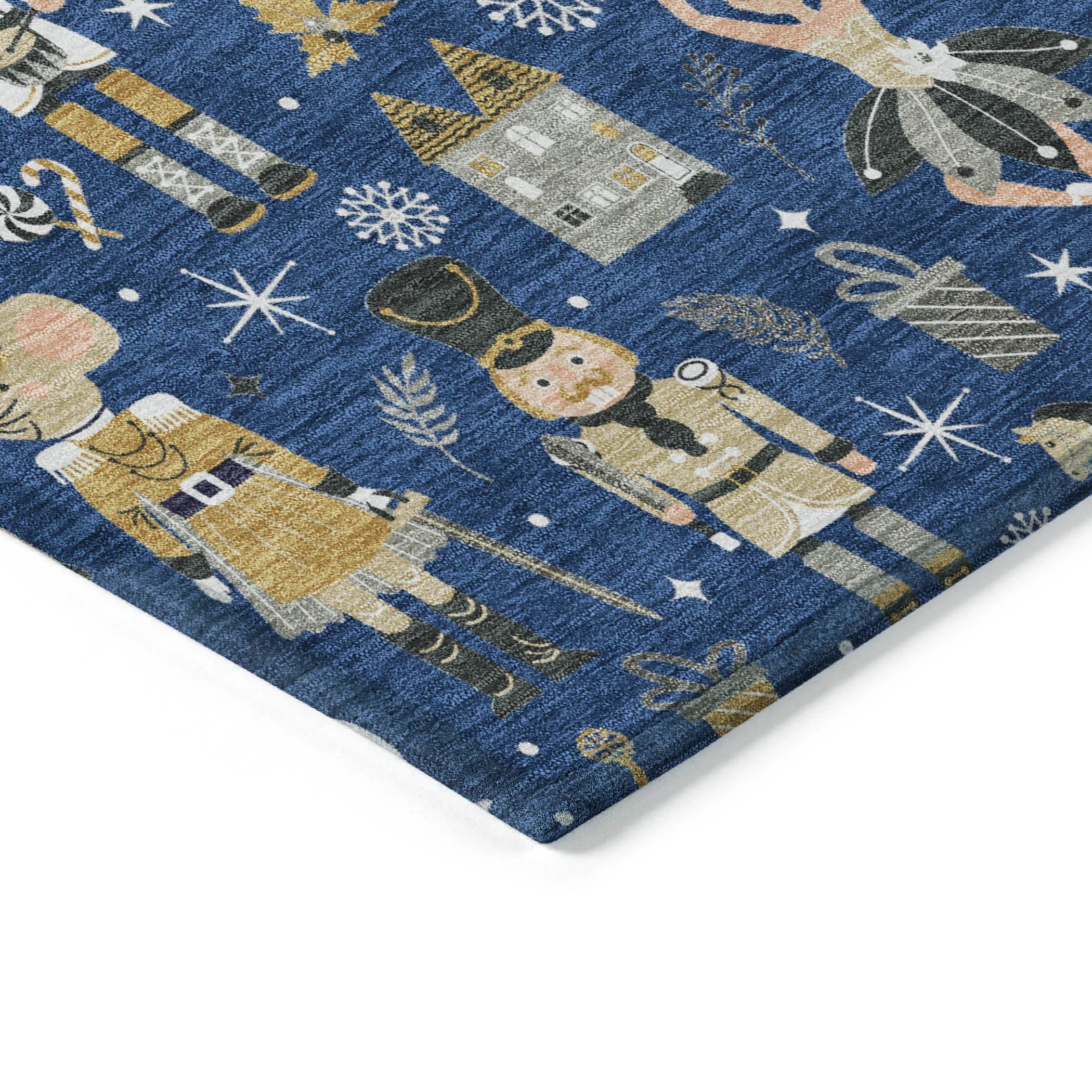 Addison Rugs Raeara Blue Washable Indoor-Outdoor Rug