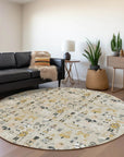 Addison Rugs Raeara Brown Washable Indoor-Outdoor Rug