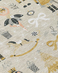 Addison Rugs Raeara Brown Washable Indoor-Outdoor Rug