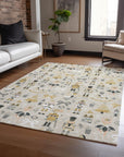 Addison Rugs Raeara Brown Washable Indoor-Outdoor Rug