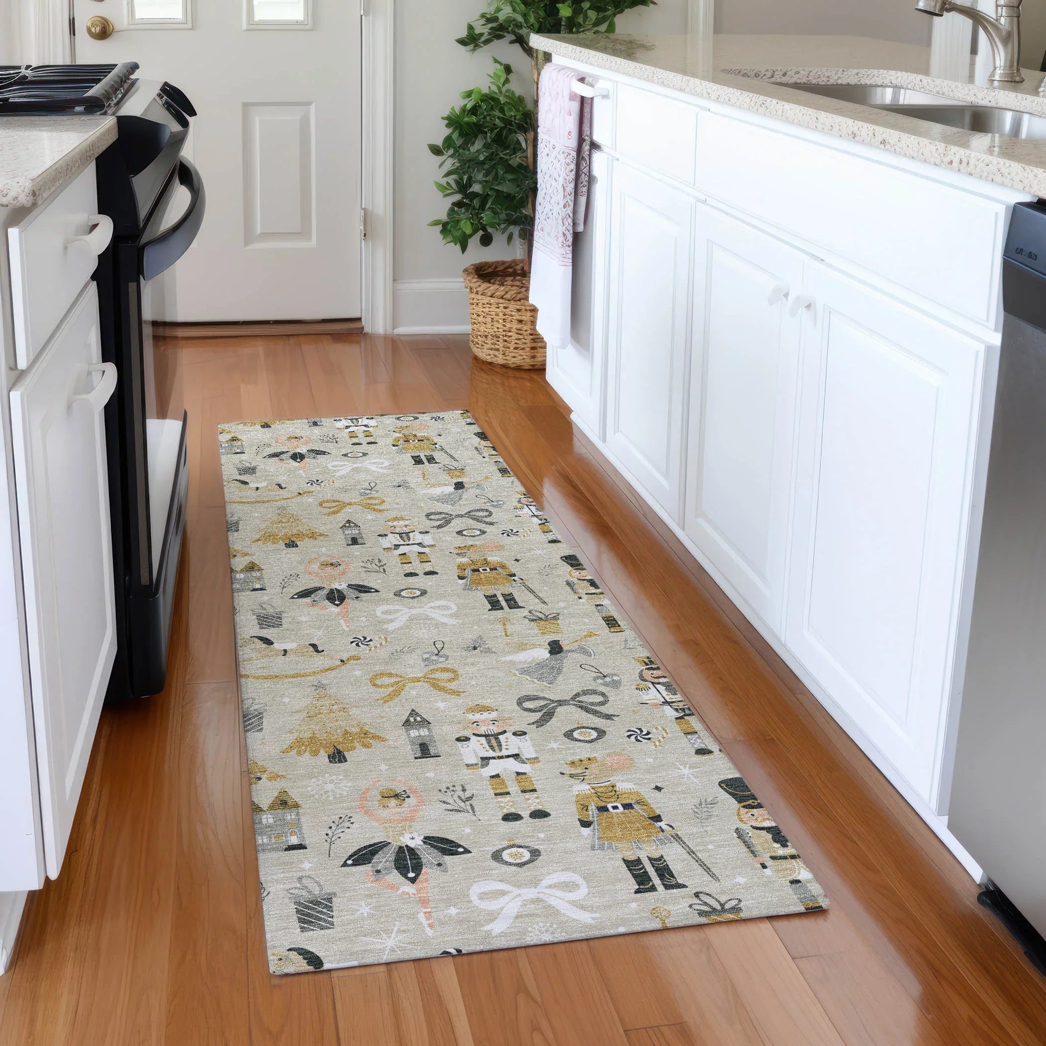 Addison Rugs Raeara Brown Washable Indoor-Outdoor Rug
