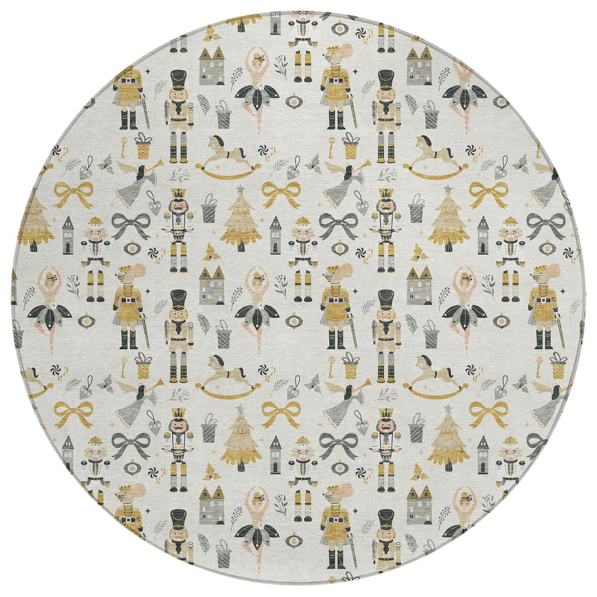 Addison Rugs Raeara Ivory Washable Indoor-Outdoor Rug