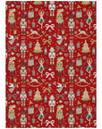 Addison Rugs Raeara Red Washable Indoor-Outdoor Rug