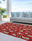 Addison Rugs Raeara Red Washable Indoor-Outdoor Rug