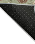 Addison Rugs Raearis Aloe Washable Indoor-Outdoor Rug