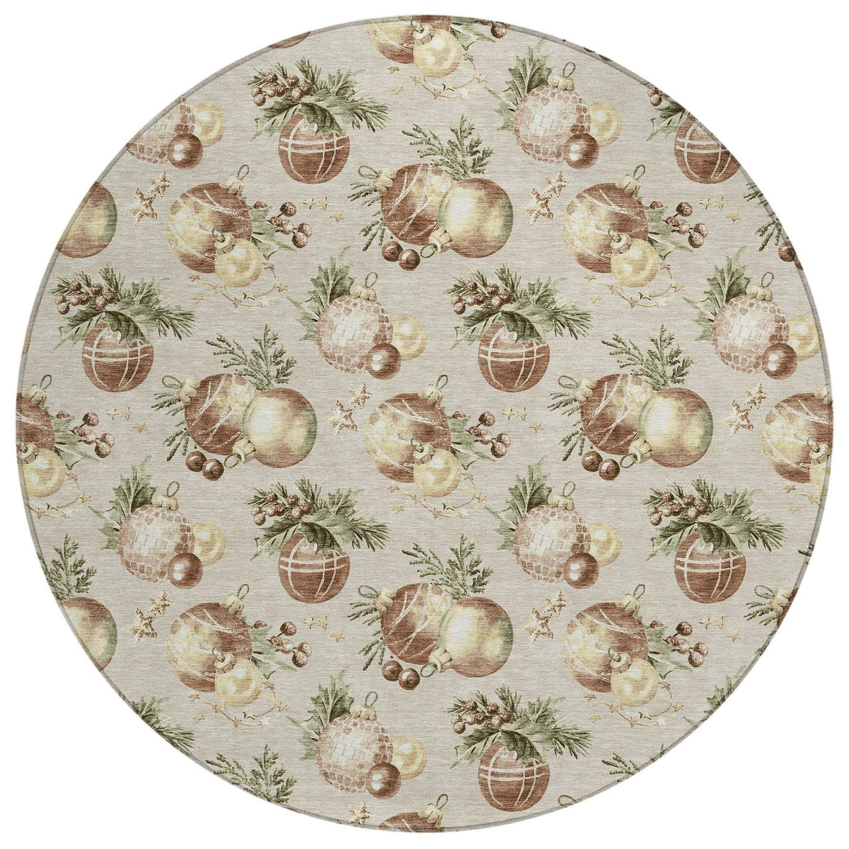 Addison Rugs Raearis Brown Washable Indoor-Outdoor Rug