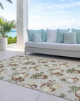 Addison Rugs Raearis Brown Washable Indoor-Outdoor Rug