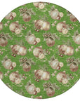 Addison Rugs Raearis Green Washable Indoor-Outdoor Rug