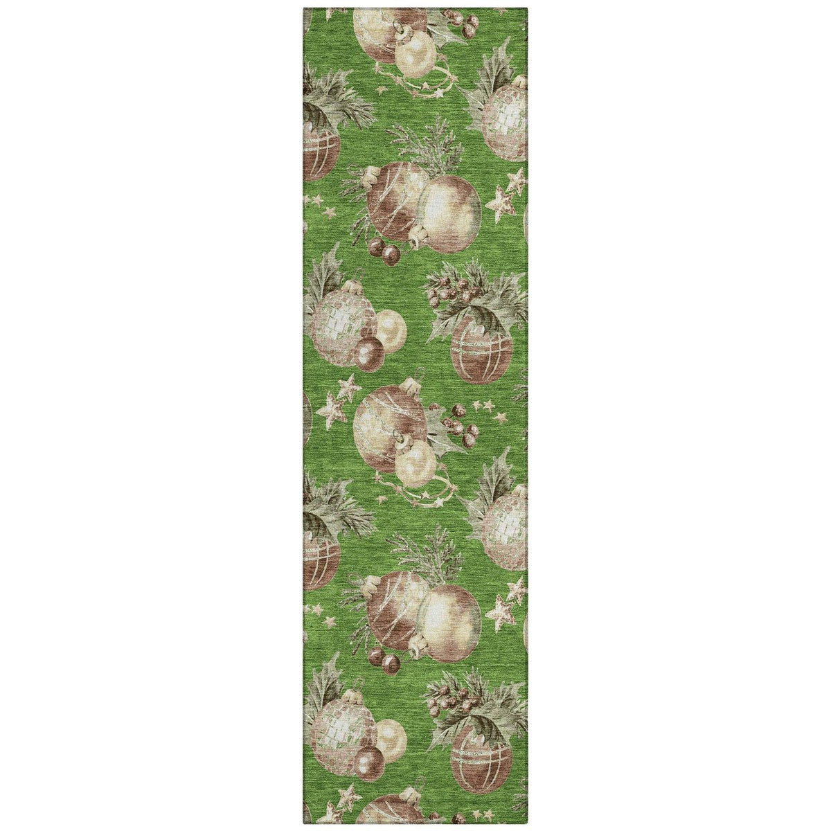Addison Rugs Raearis Green Washable Indoor-Outdoor Rug