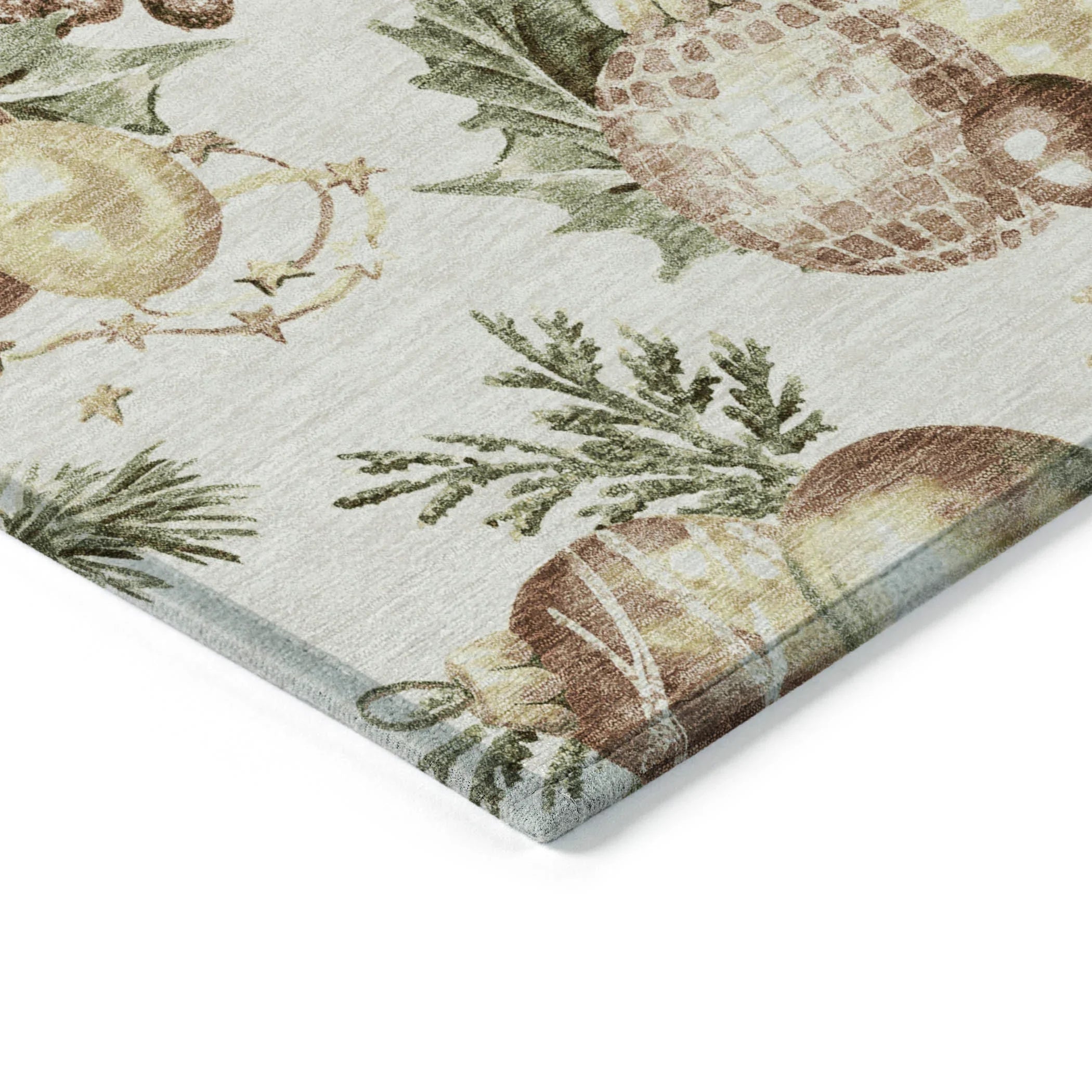 Addison Rugs Raearis Ivory Washable Indoor-Outdoor Rug