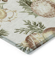 Addison Rugs Raearis Ivory Washable Indoor-Outdoor Rug