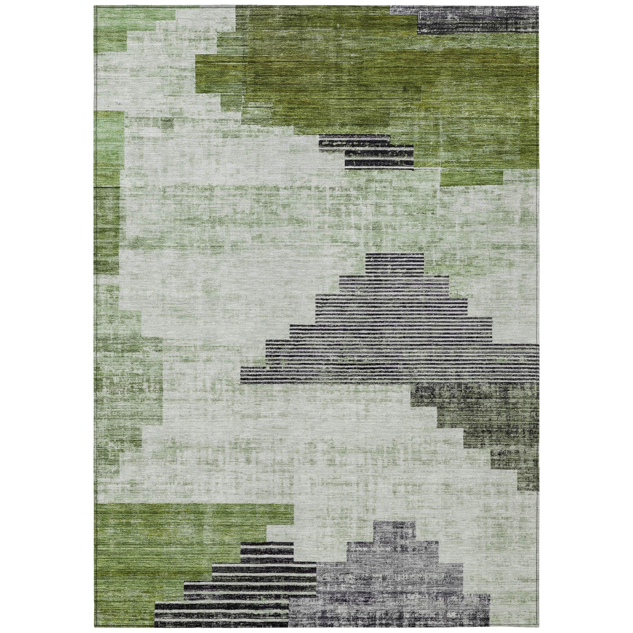 Addison Rugs Raeel Fern Washable Indoor-Outdoor Rug