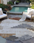 Addison Rugs Raeel Orange Washable Indoor-Outdoor Rug