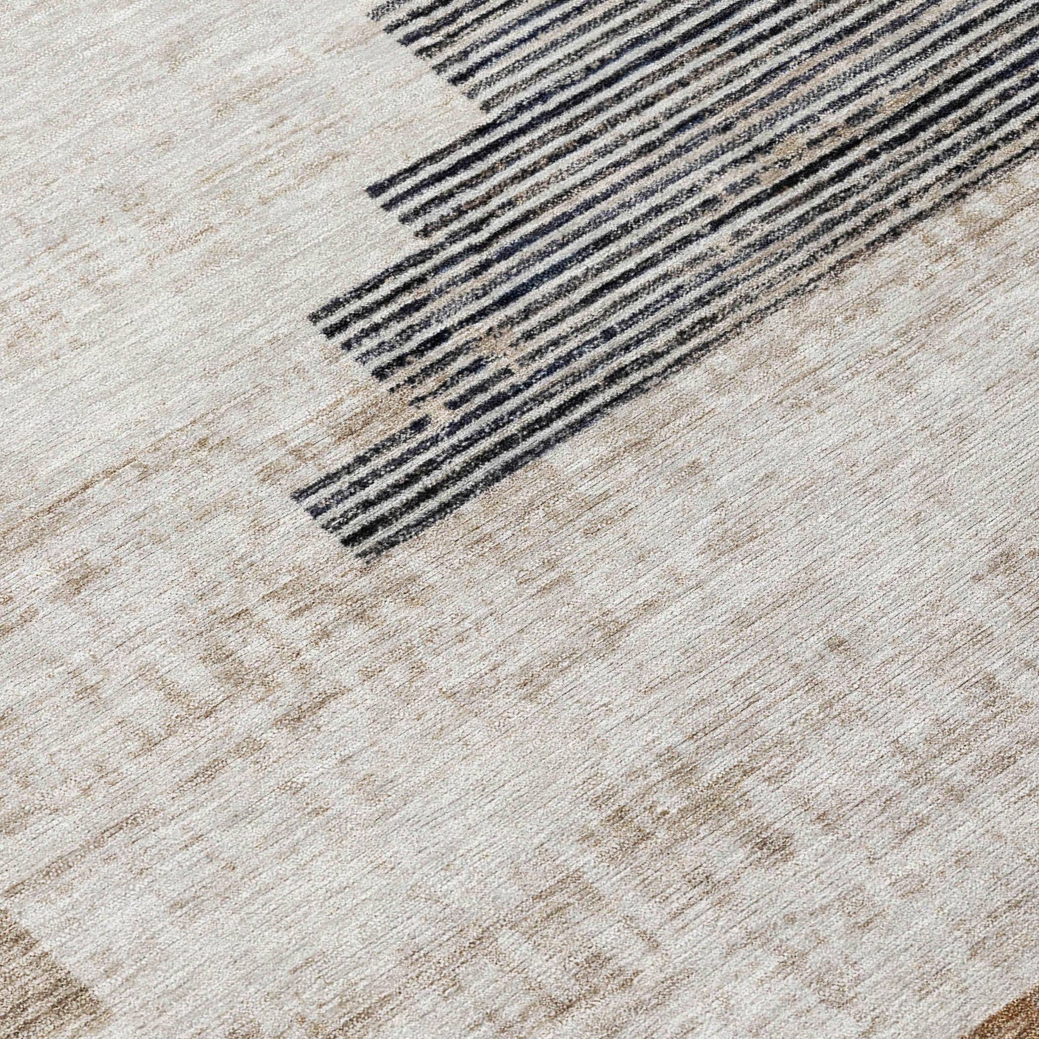 Addison Rugs Raeel Orange Washable Indoor-Outdoor Rug