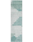 Addison Rugs Raeel Teal Washable Indoor-Outdoor Rug