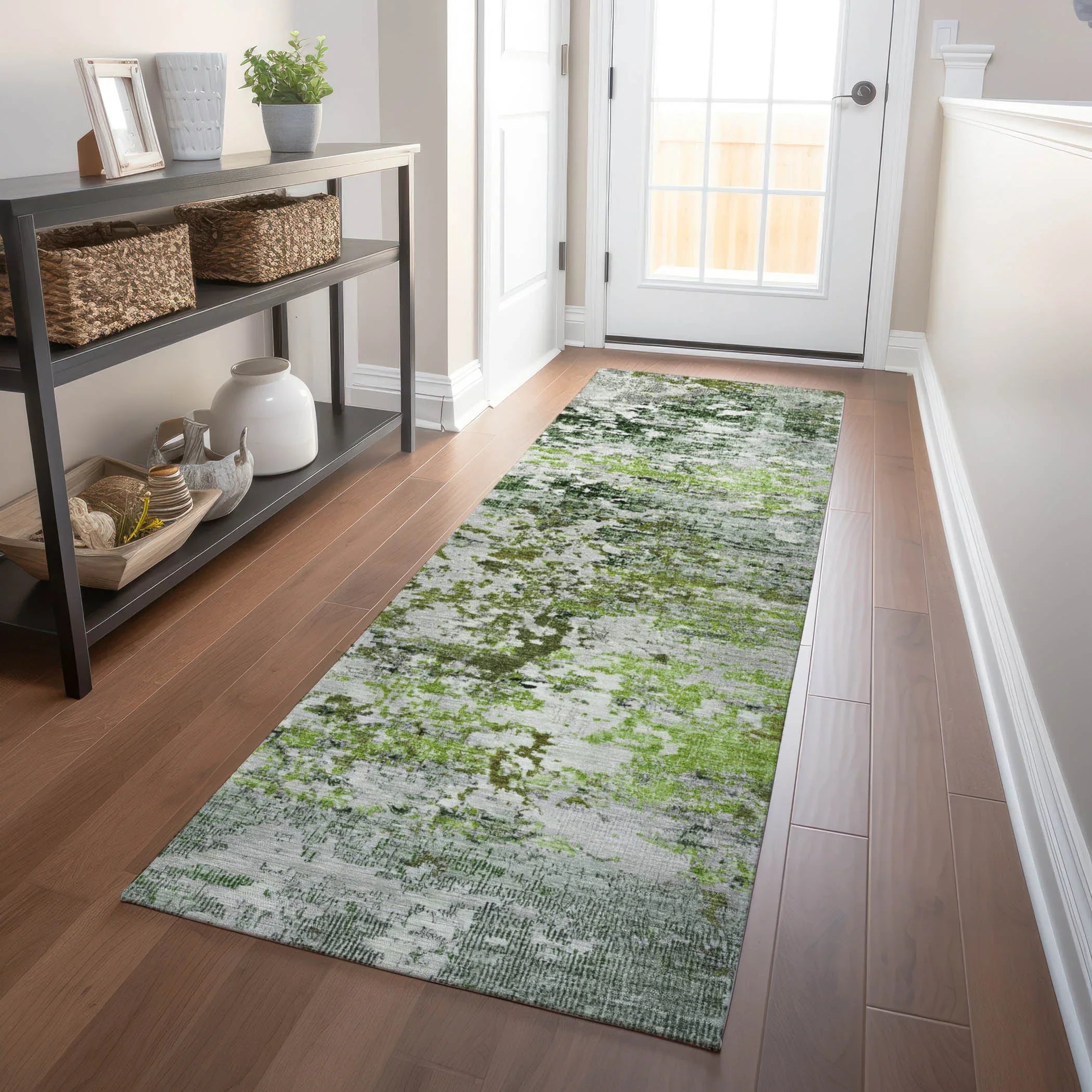 Addison Rugs Raeira Aloe Washable Indoor-Outdoor Rug