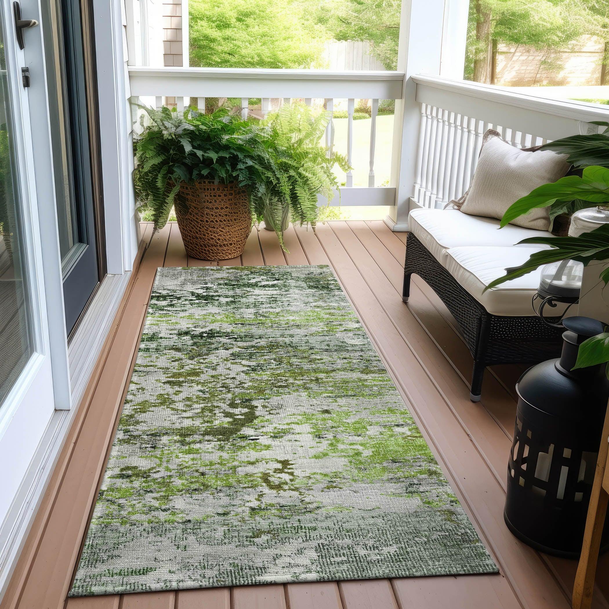 Addison Rugs Raeira Aloe Washable Indoor-Outdoor Rug