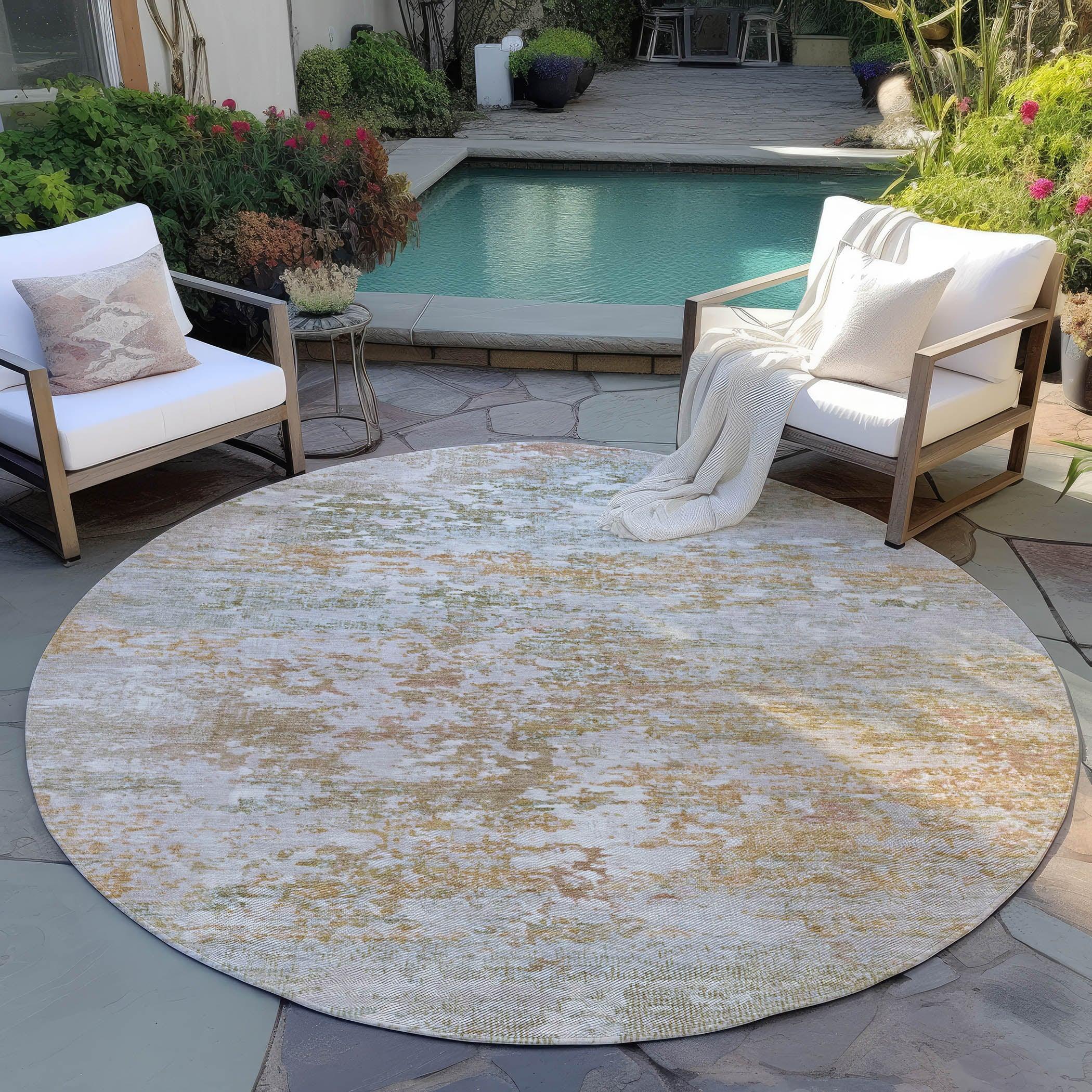Addison Rugs Raeira Coral Washable Indoor-Outdoor Rug