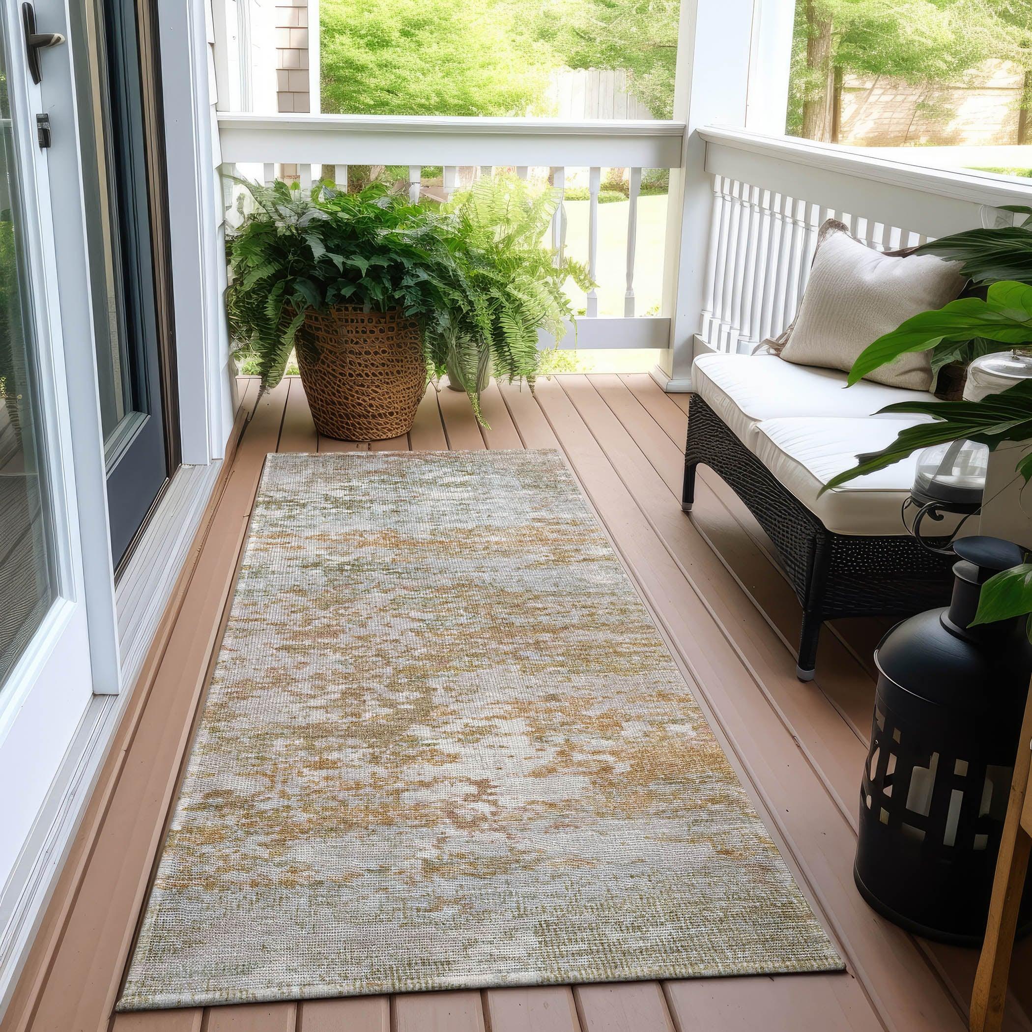 Addison Rugs Raeira Coral Washable Indoor-Outdoor Rug