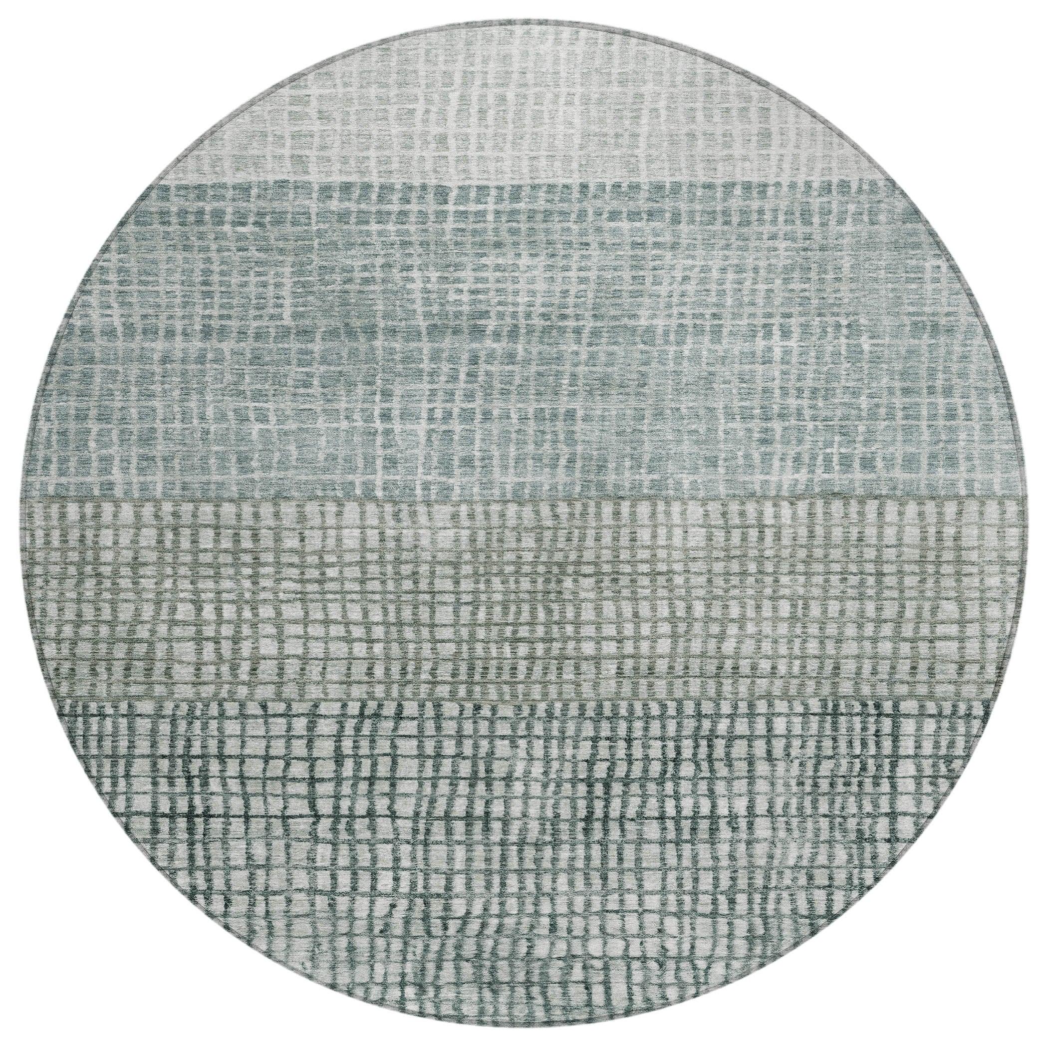 Addison Rugs Raeon Aqua Washable Indoor-Outdoor Rug