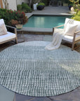 Addison Rugs Raeon Aqua Washable Indoor-Outdoor Rug