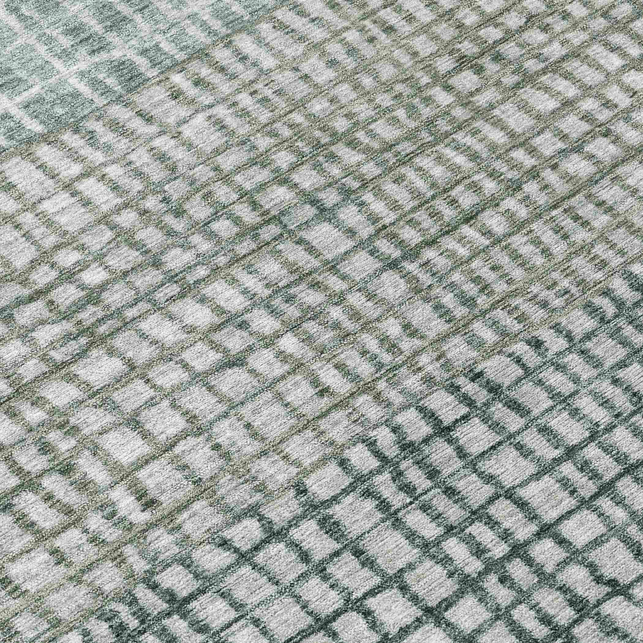 Addison Rugs Raeon Aqua Washable Indoor-Outdoor Rug