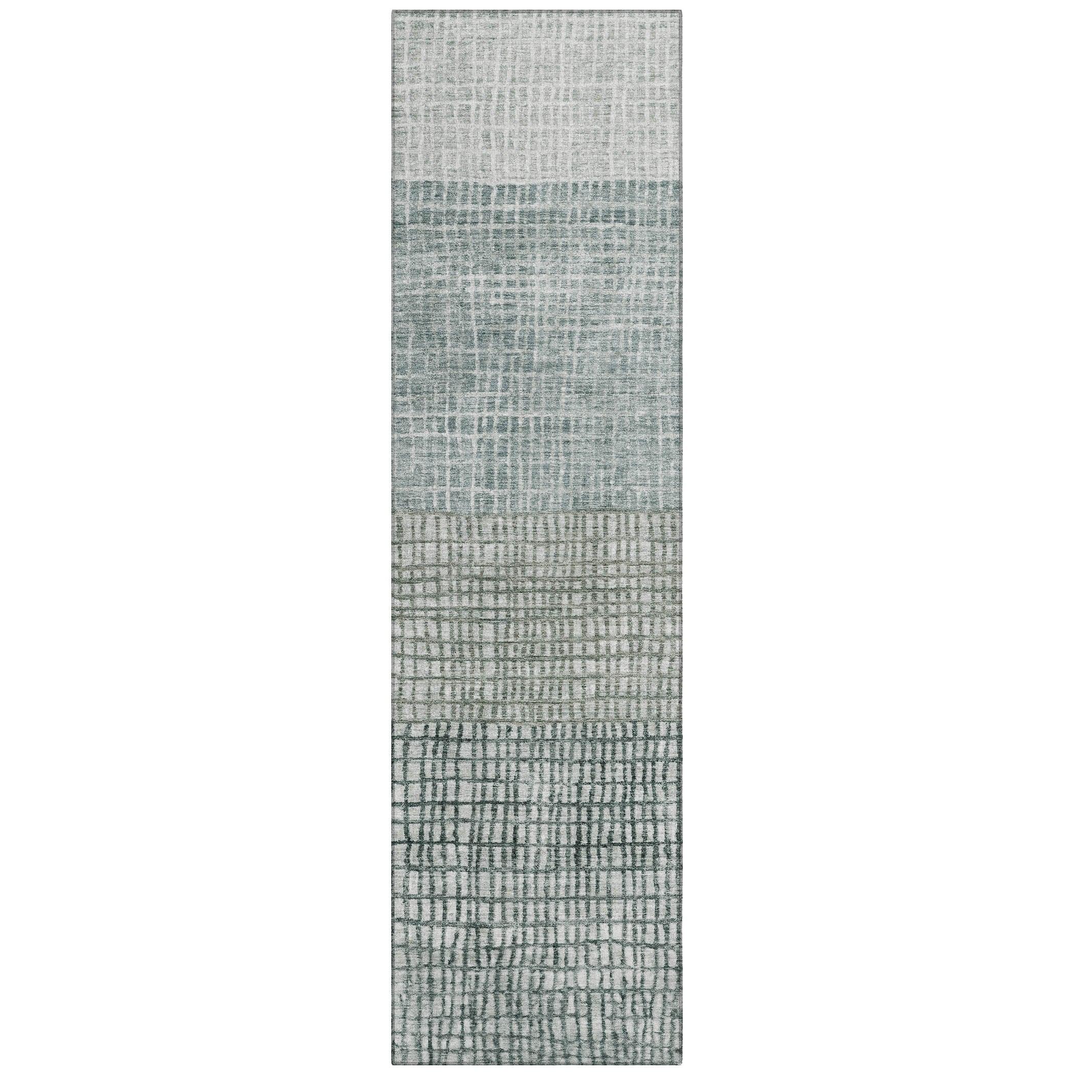 Addison Rugs Raeon Aqua Washable Indoor-Outdoor Rug
