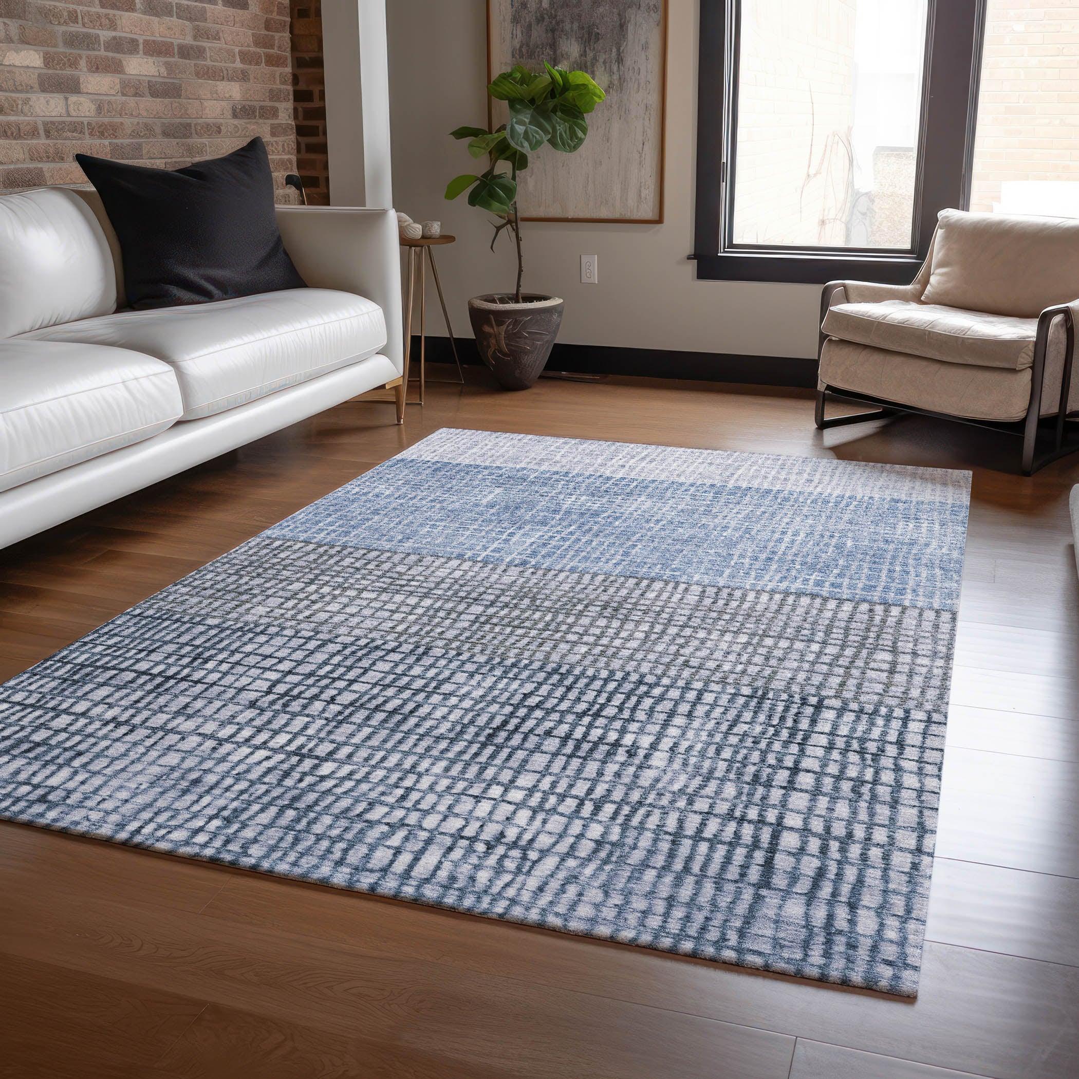 Addison Rugs Raeon Blue Washable Indoor-Outdoor Rug