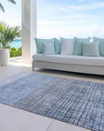 Addison Rugs Raeon Blue Washable Indoor-Outdoor Rug