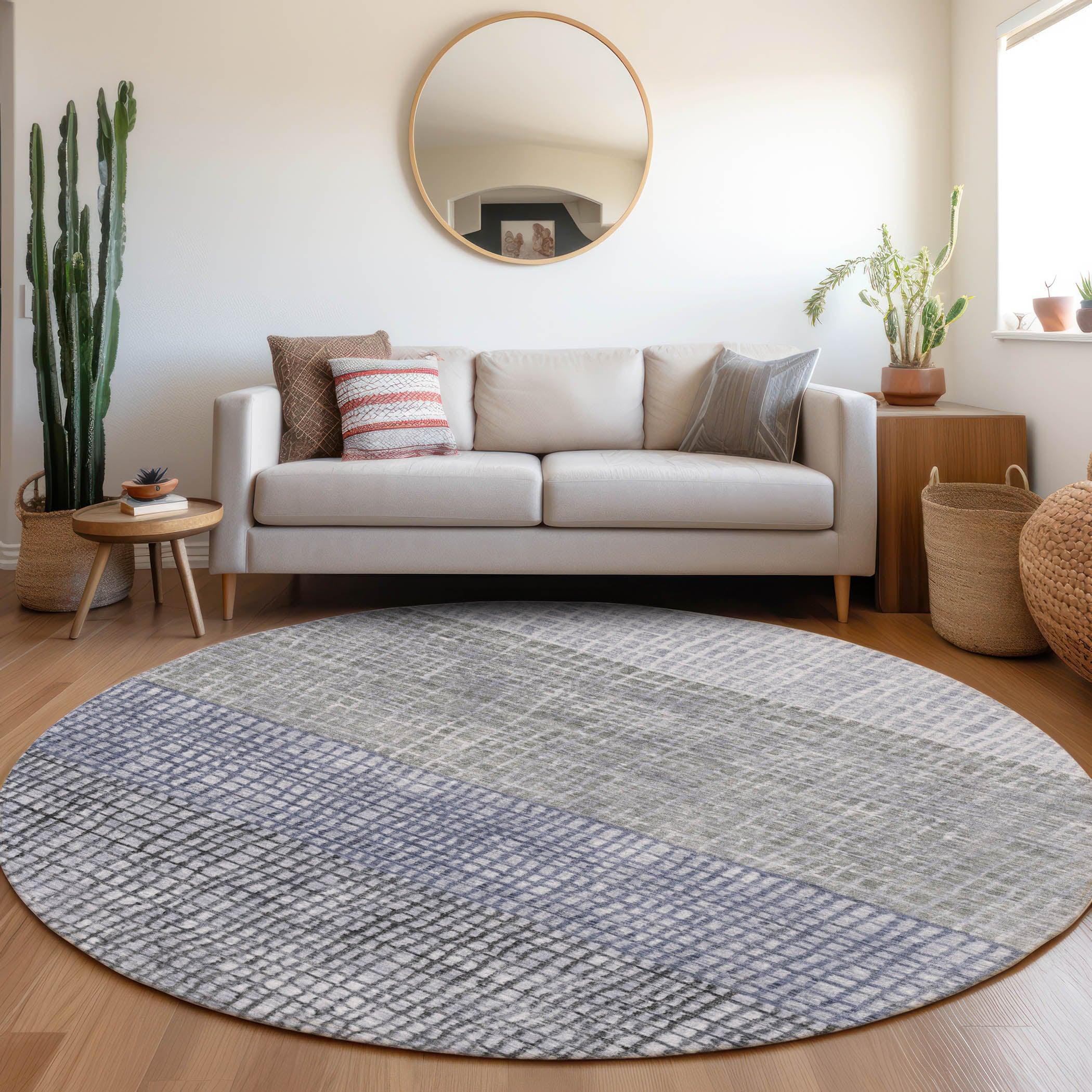 Addison Rugs Raeon Denim Washable Indoor-Outdoor Rug
