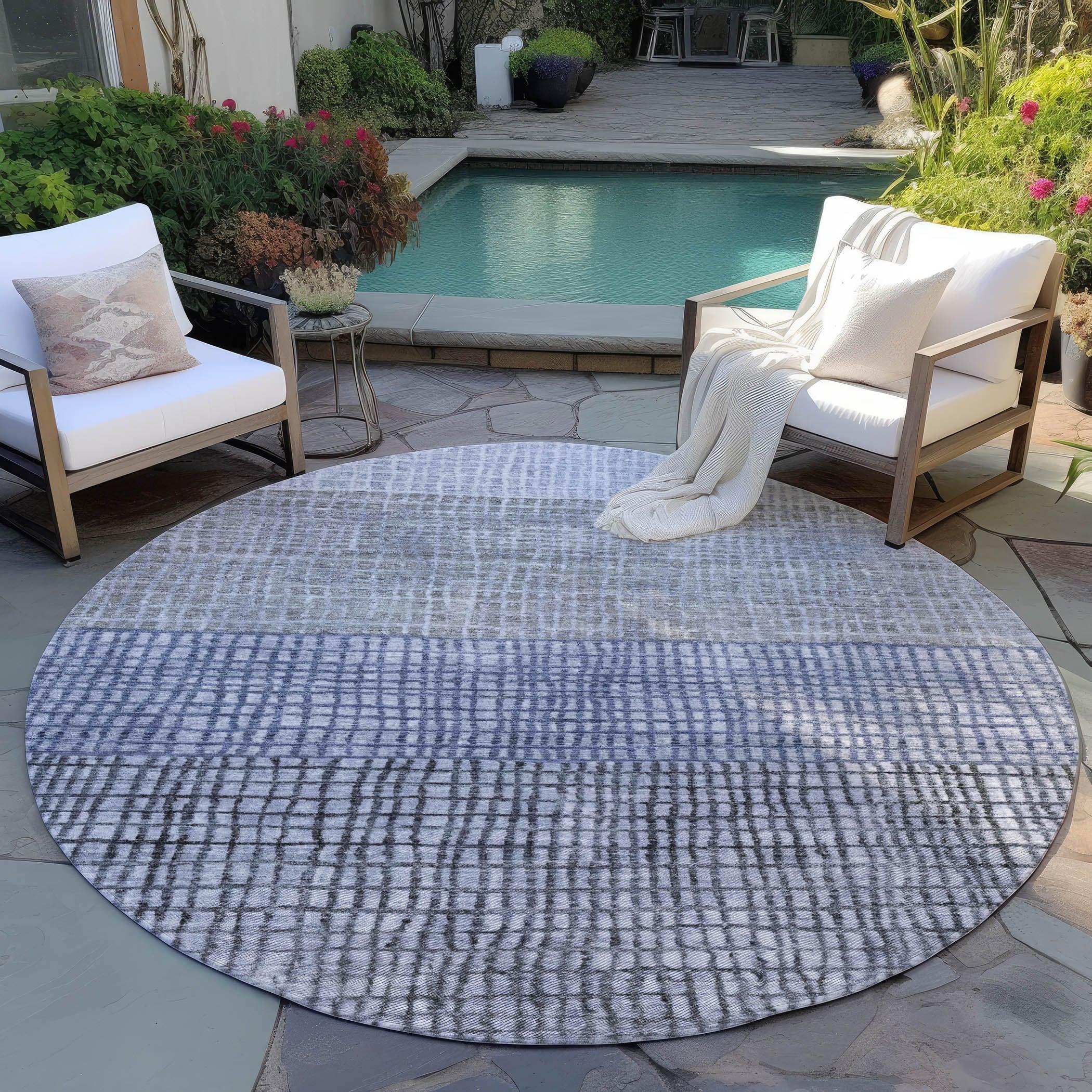 Addison Rugs Raeon Denim Washable Indoor-Outdoor Rug