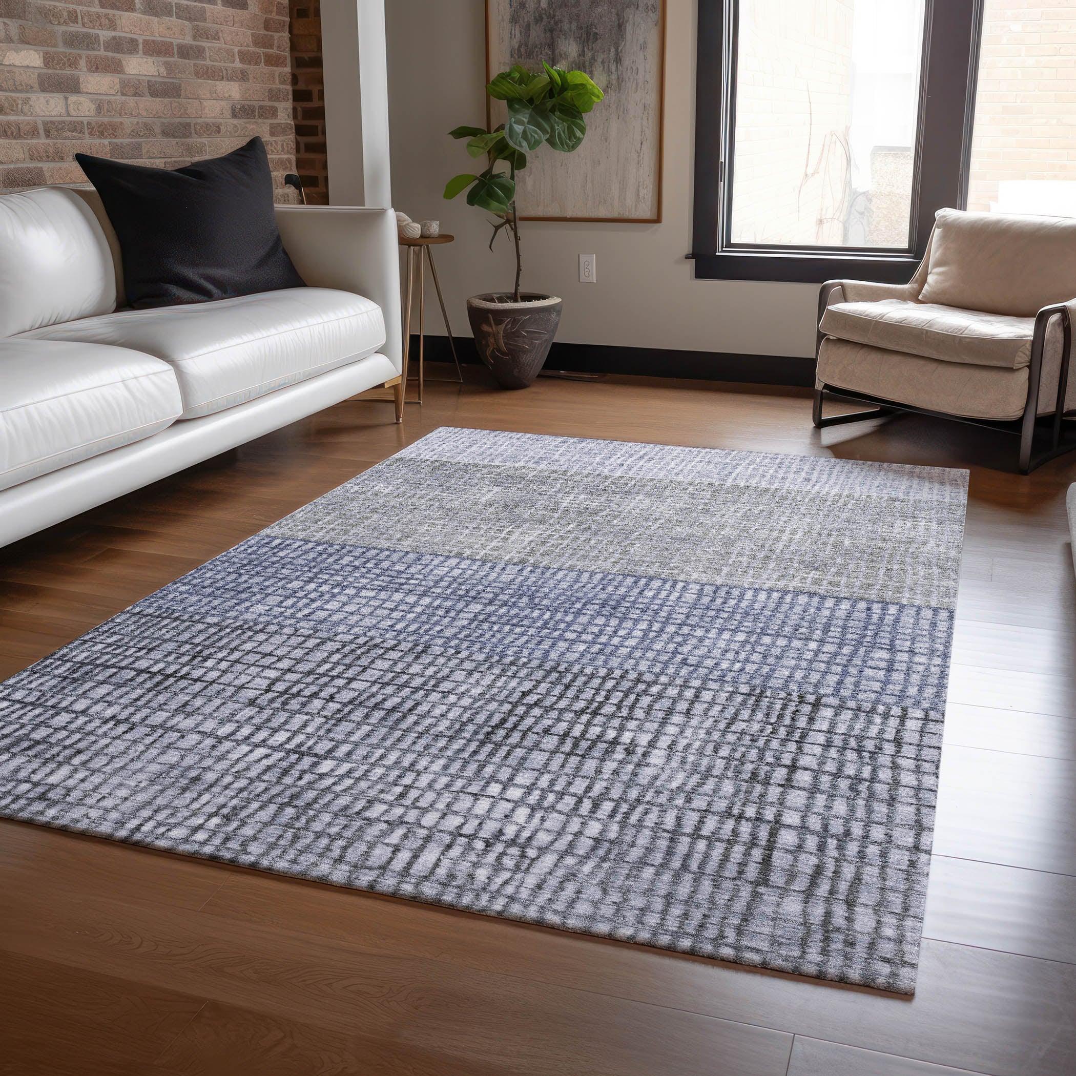 Addison Rugs Raeon Denim Washable Indoor-Outdoor Rug