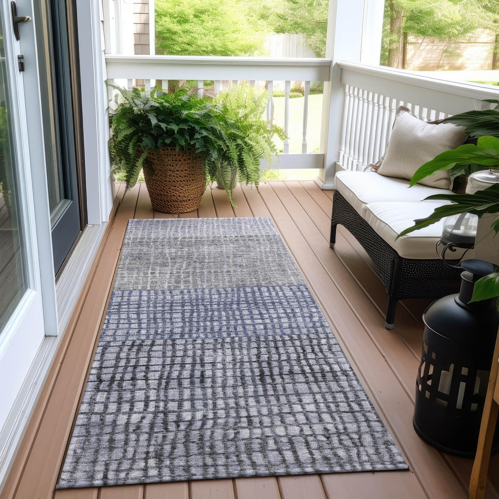 Addison Rugs Raeon Denim Washable Indoor-Outdoor Rug