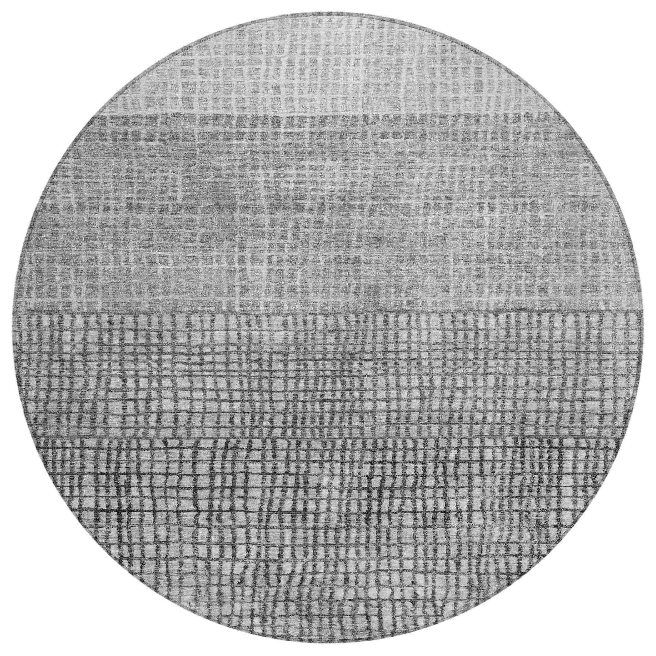 Addison Rugs Raeon Gray Washable Indoor-Outdoor Rug