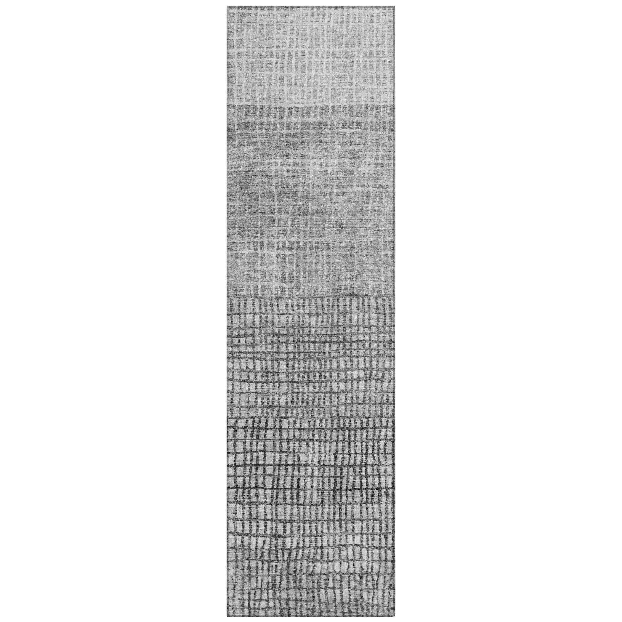Addison Rugs Raeon Gray Washable Indoor-Outdoor Rug