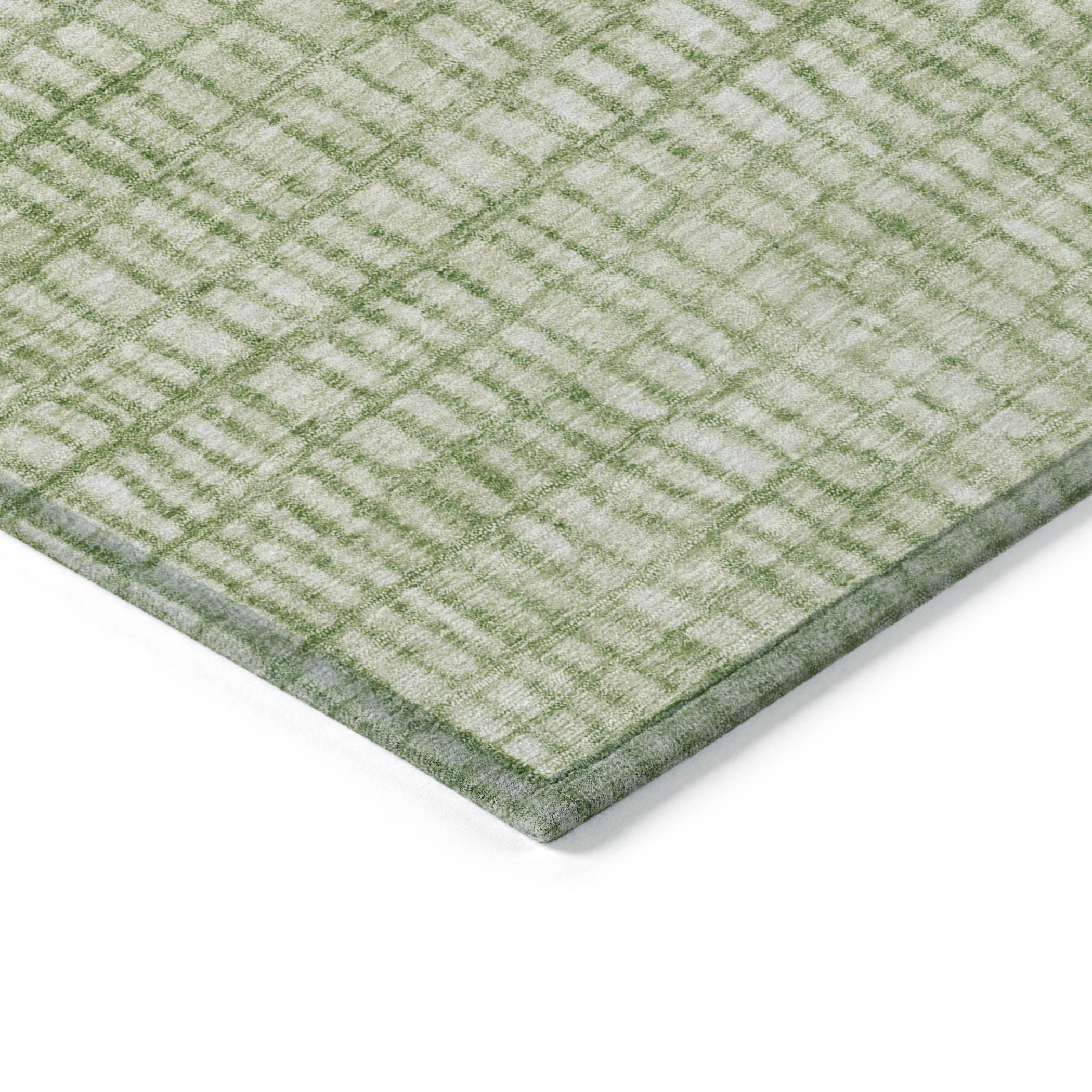 Addison Rugs Raeon Green Washable Indoor-Outdoor Rug