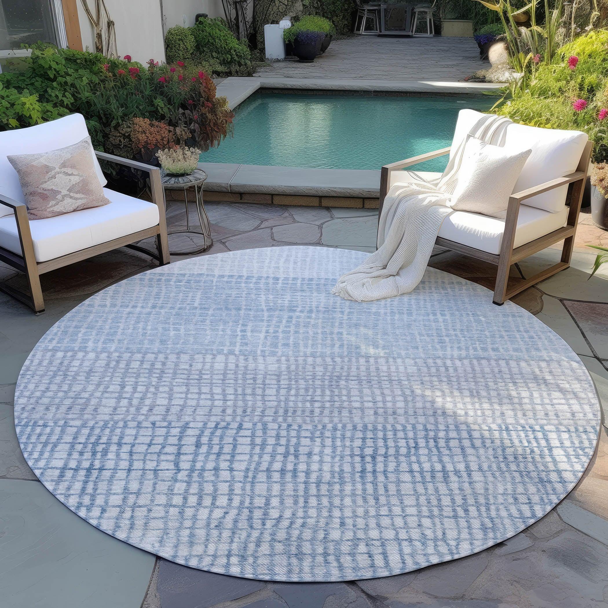 Addison Rugs Raeon Sky Washable Indoor-Outdoor Rug