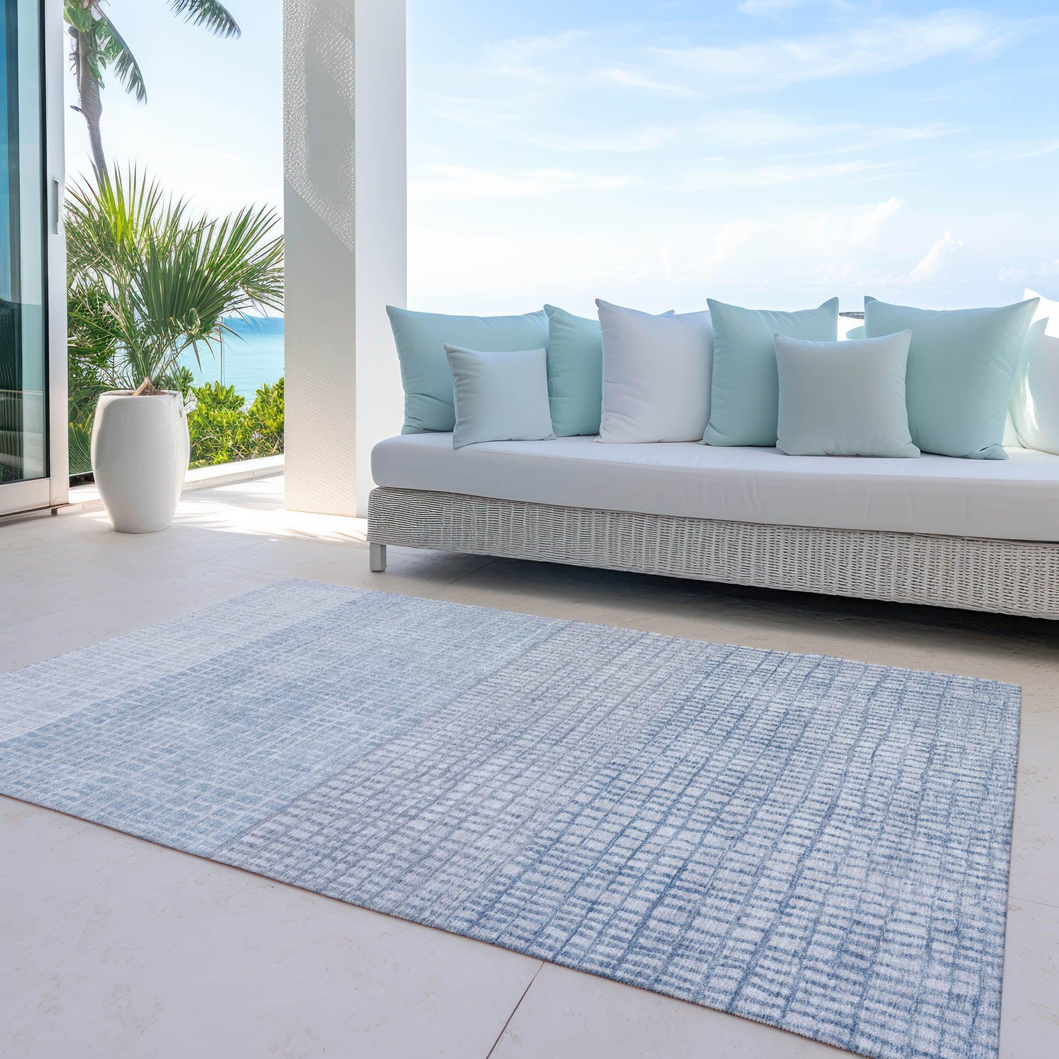 Addison Rugs Raeon Sky Washable Indoor-Outdoor Rug
