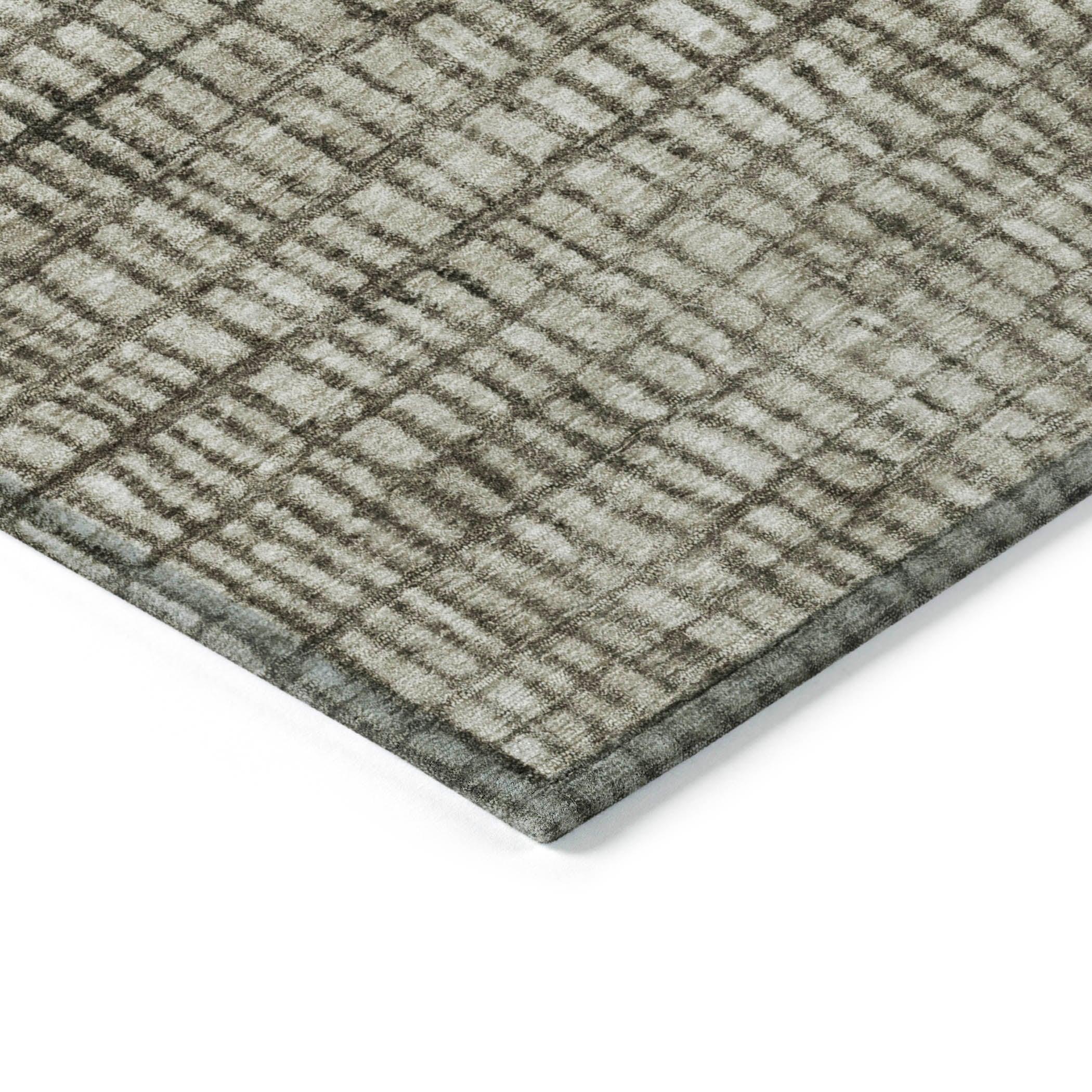 Addison Rugs Raeon Taupe Washable Indoor-Outdoor Rug