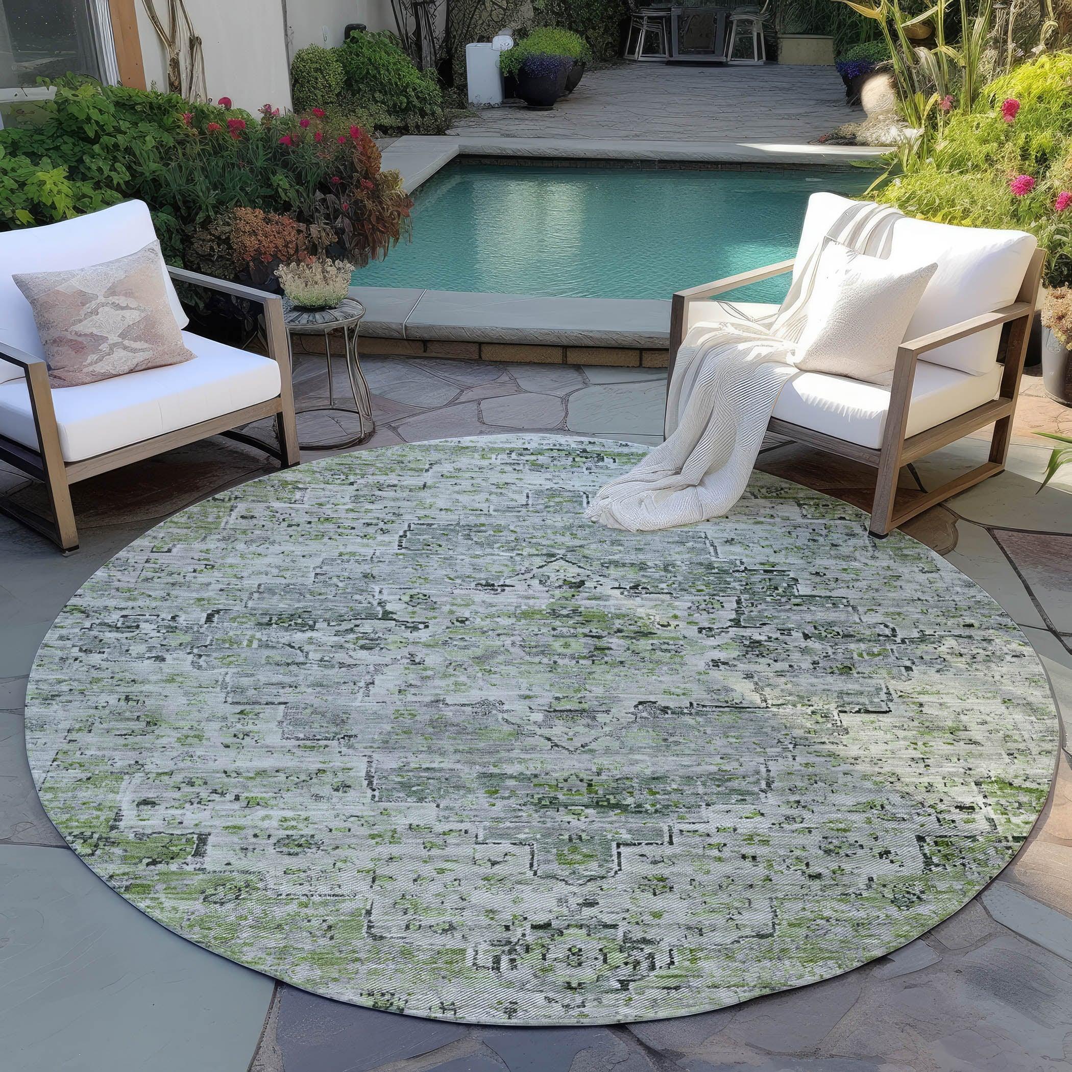 Addison Rugs Raeor Aloe Washable Indoor-Outdoor Rug