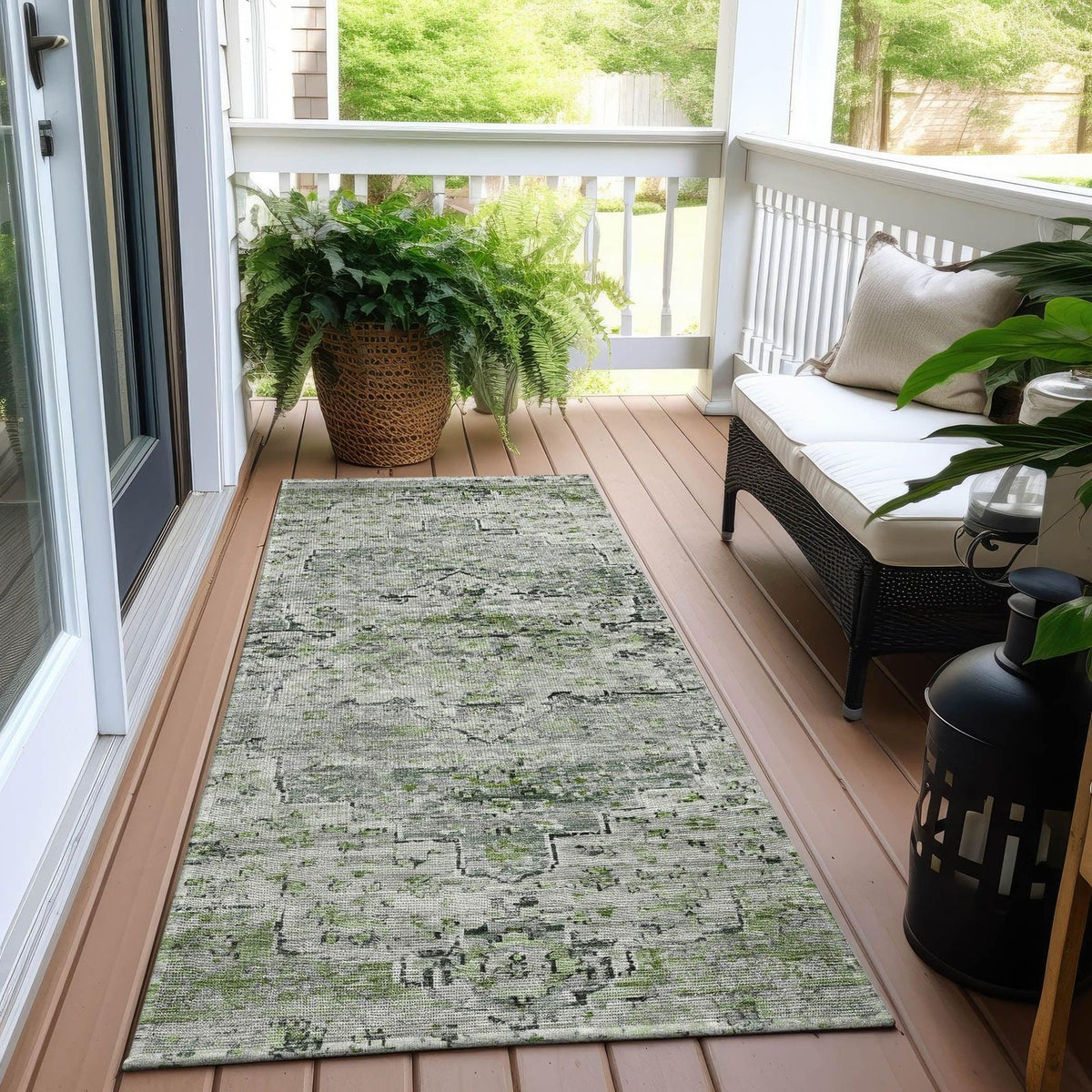 Addison Rugs Raeor Aloe Washable Indoor-Outdoor Rug
