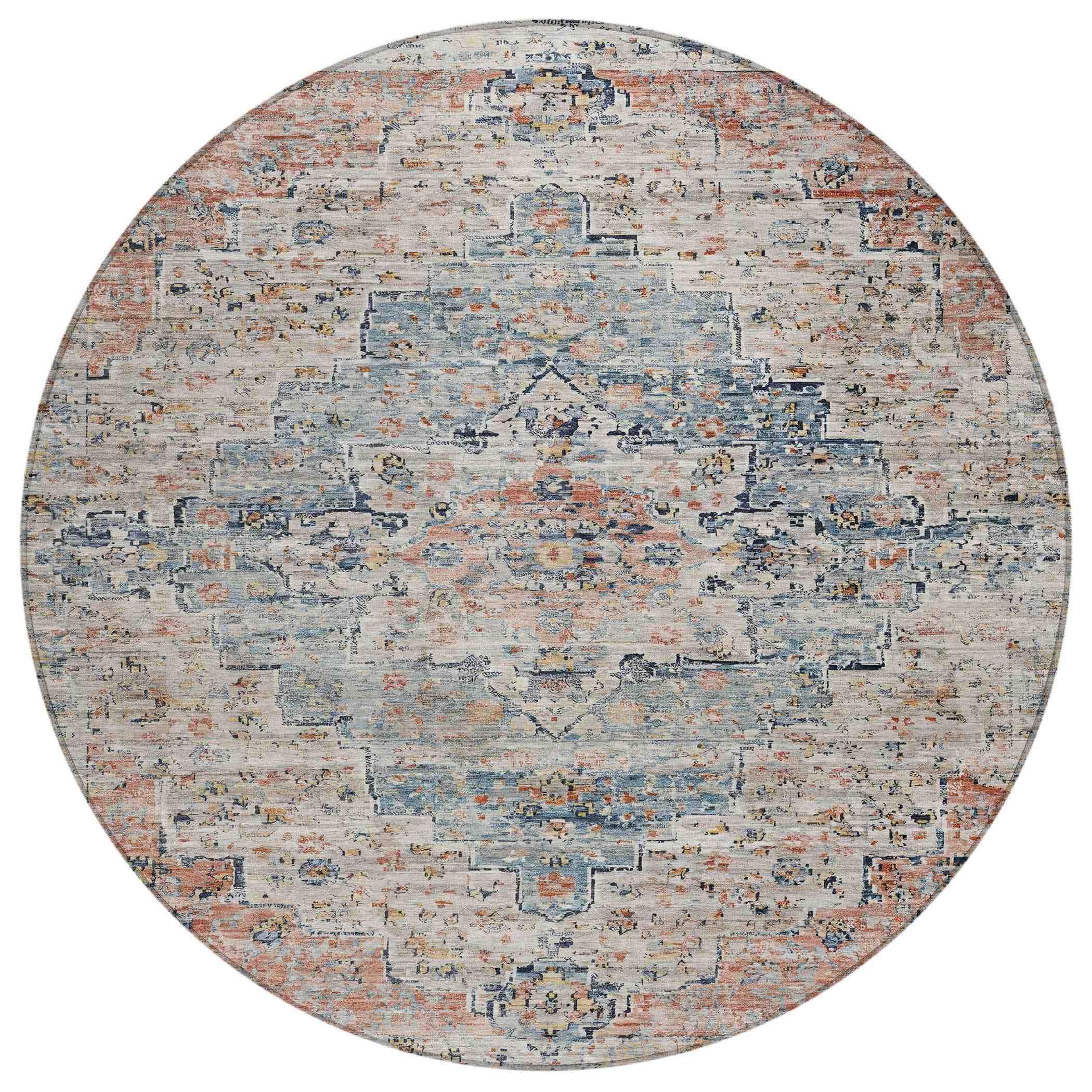 Addison Rugs Raeor Beige Washable Indoor-Outdoor Rug