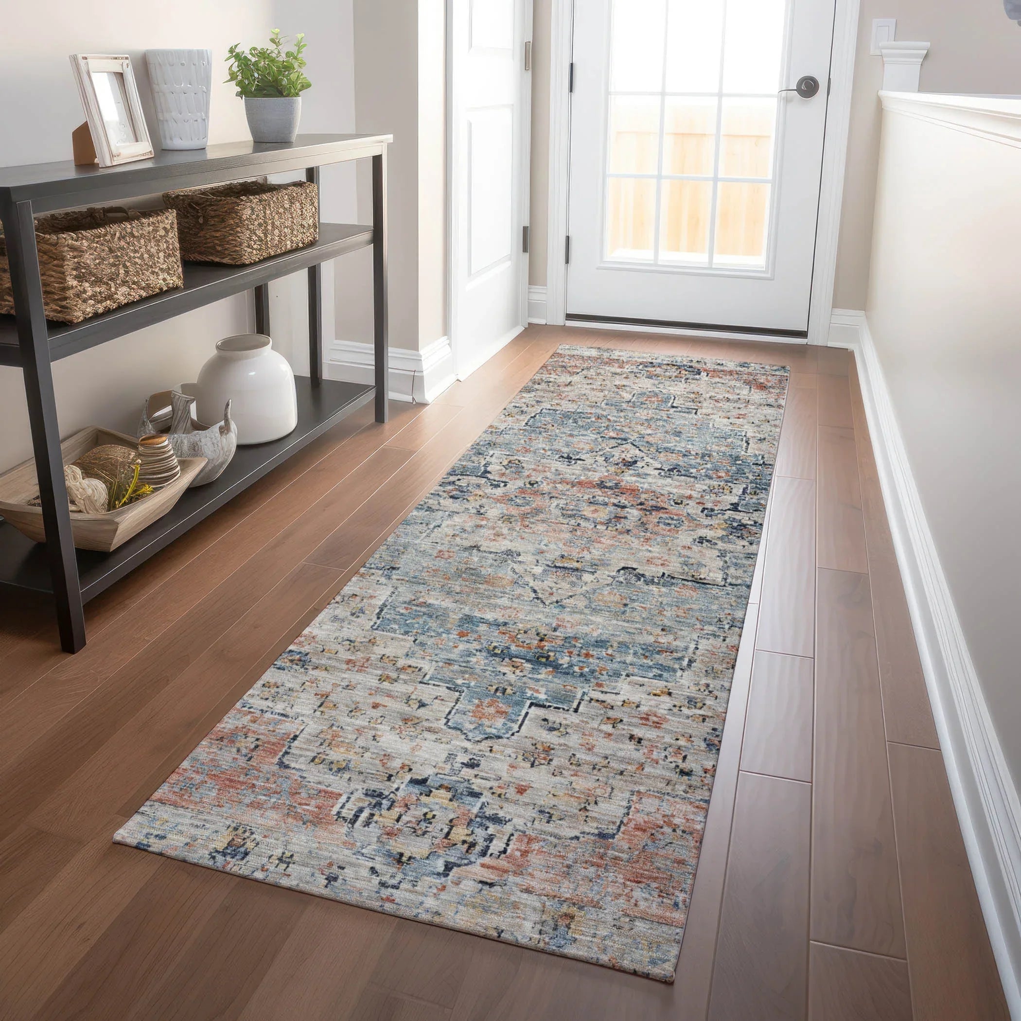 Addison Rugs Raeor Beige Washable Indoor-Outdoor Rug