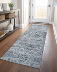 Addison Rugs Raeor Blue Washable Indoor-Outdoor Rug