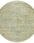 Addison Rugs Raeor Green Washable Indoor-Outdoor Rug