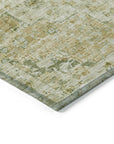 Addison Rugs Raeor Green Washable Indoor-Outdoor Rug