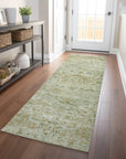 Addison Rugs Raeor Green Washable Indoor-Outdoor Rug