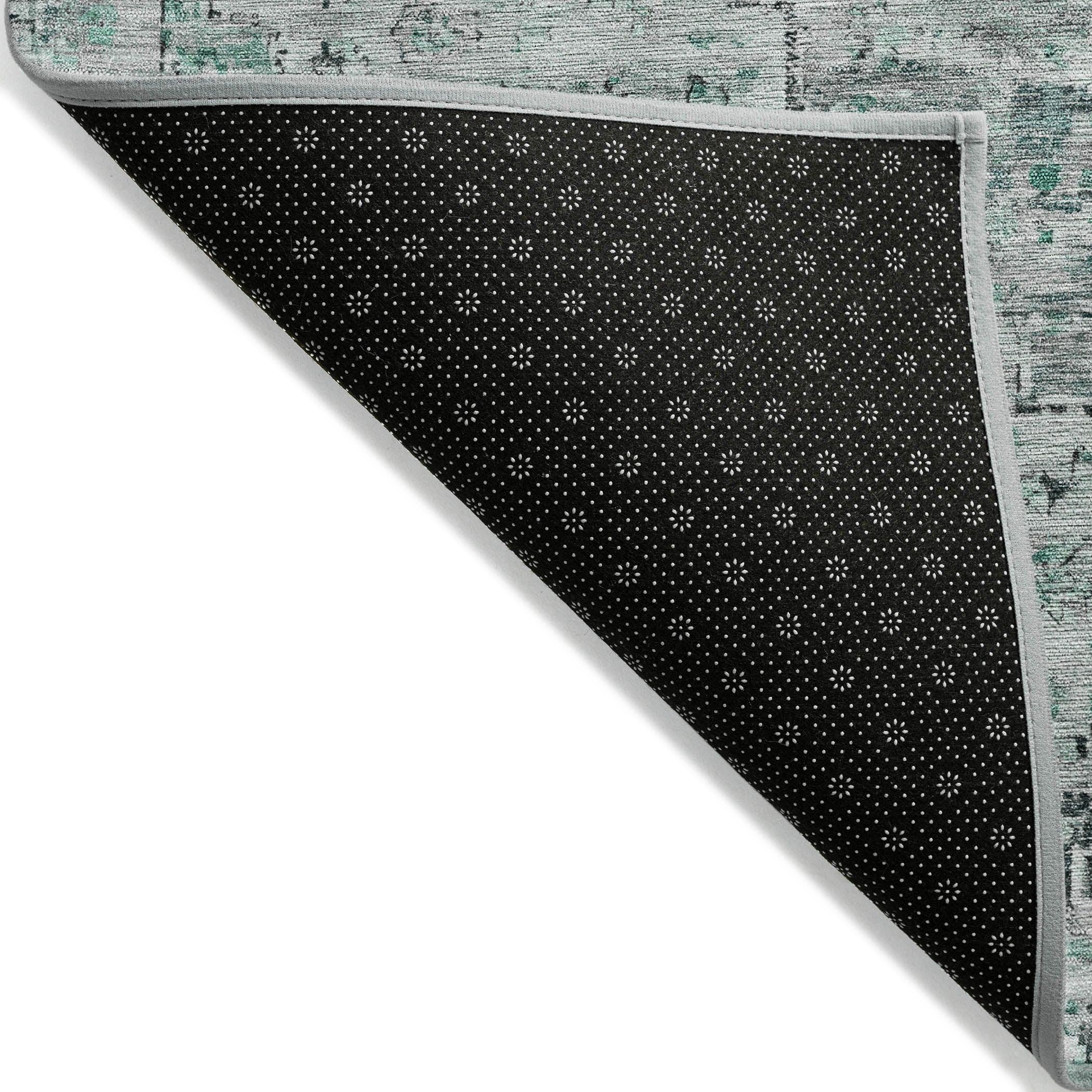Addison Rugs Raeor Teal Washable Indoor-Outdoor Rug