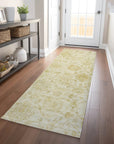 Addison Rugs Raeora Gold Washable Indoor-Outdoor Rug